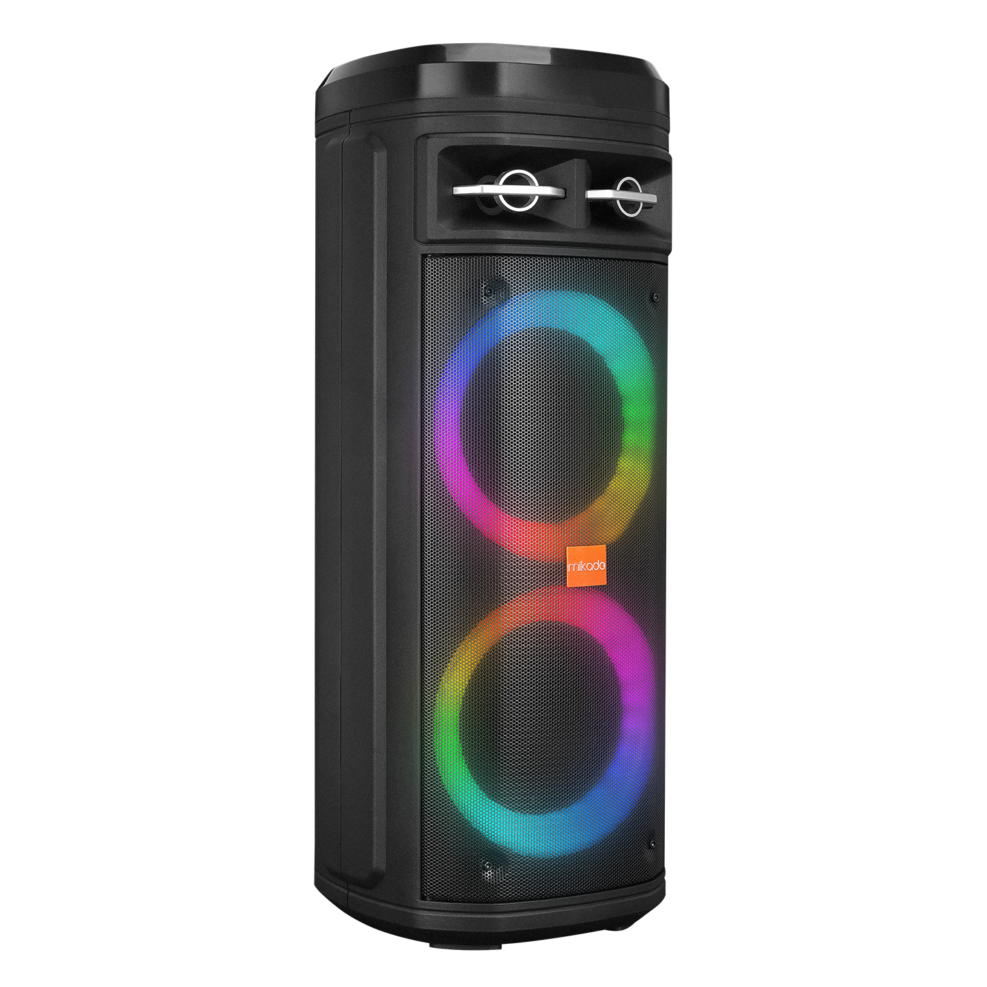 Mikado MD-BT106 30W USB/BT/TF/TWS Led Işıklı Kablosuz Mikrofonlu Toplantı-Parti Kule Hoparlör
