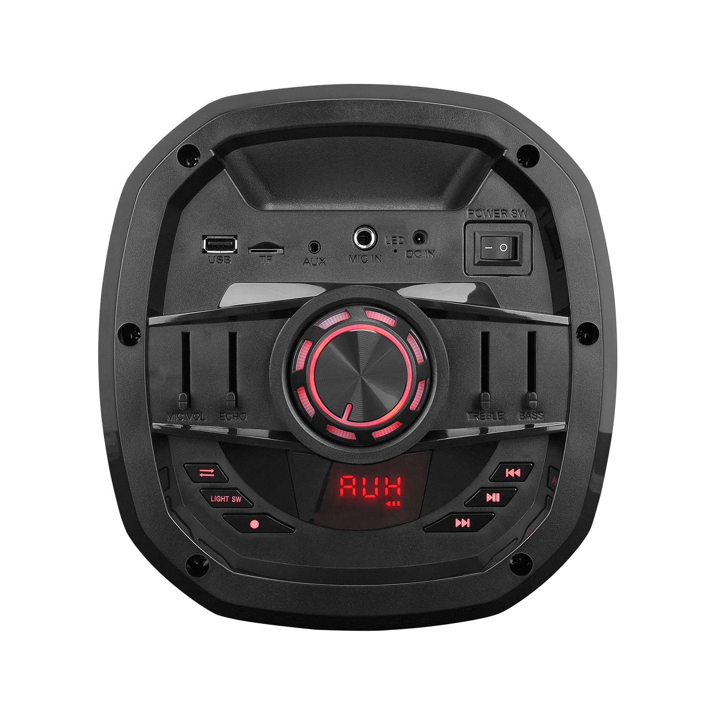 Mikado MD-BT106 30W USB/BT/TF/TWS Led Işıklı Kablosuz Mikrofonlu Toplantı-Parti Kule Hoparlör