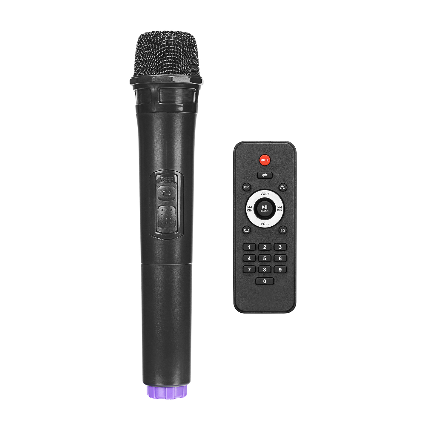 Mikado MD-BT106 30W USB/BT/TF/TWS Led Işıklı Kablosuz Mikrofonlu Toplantı-Parti Kule Hoparlör